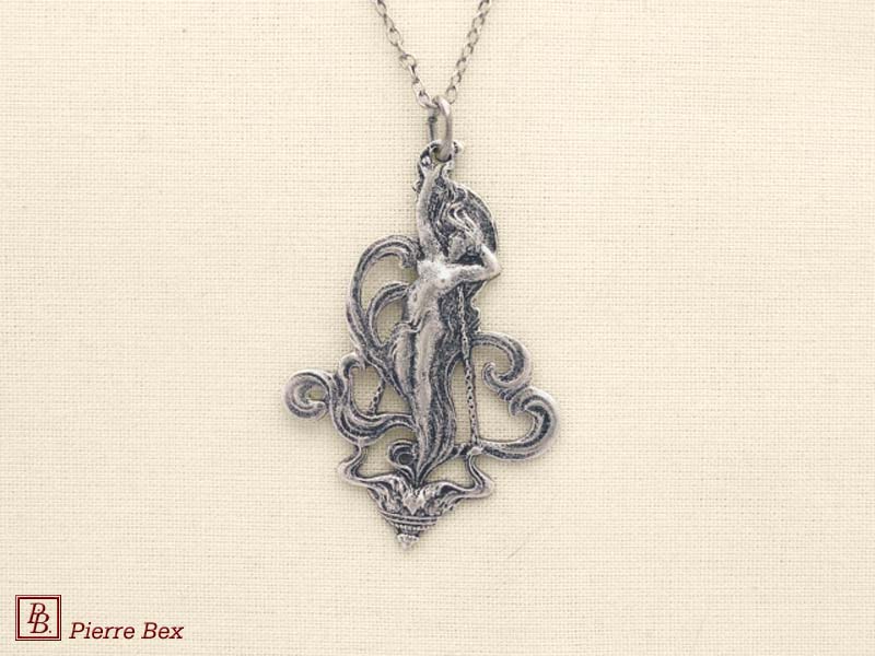 Pierre-Bex Art-Nouveau necklace 41123-07
