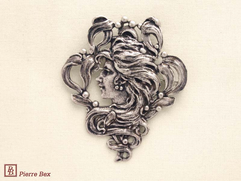 Pierre-Bex Art-Nouveau brooch 41166-06