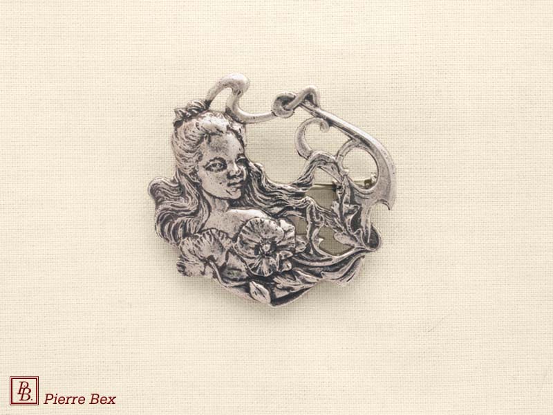 Pierre-Bex Art-Nouveau brooch 41166-15