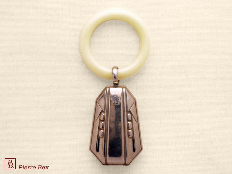 Pierre-Bex Art-Deco baby rattle 42739-09