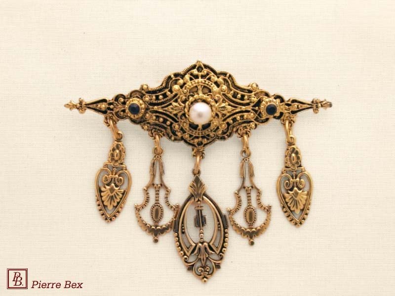 Pierre-Bex Barocke Brosche 64146-03